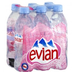 Evian 6 x 1.5lt Pet