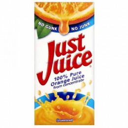 Just Juice orange cartons 12 x 1L Just Juice orange cartons 12 x 1L