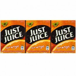 Just Juice Orange cartons 24 x 200ml Just Juice Orange cartons 24 x 200ml