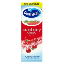 Ocean Spray Cranberry classic 12 x 1lt cartons Ocean Spray Cranberry classic 12 x 1lt cartons