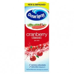 Ocean Spray Cranberry classic 12 x 1lt cartons Ocean Spray Cranberry classic 12 x 1lt cartons