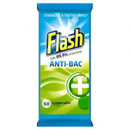 Flash Wipes Strong Weave Antibacterial