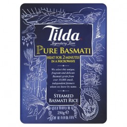 Tilda Steamed Basmati Rice - Pure