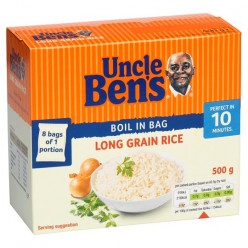 Uncle Bens - Boil in Bag Long Grain Rice