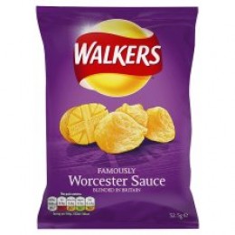 Walkers Worcester Sauce Crisps Walkers Worcester Sauce Crisps
