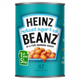 Heinz Reduced Sugar & Salt Beans 415g
